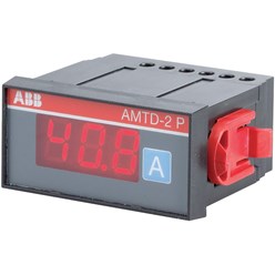 Digitale amperemeter Frontmontage, AC stroom, alarm relais